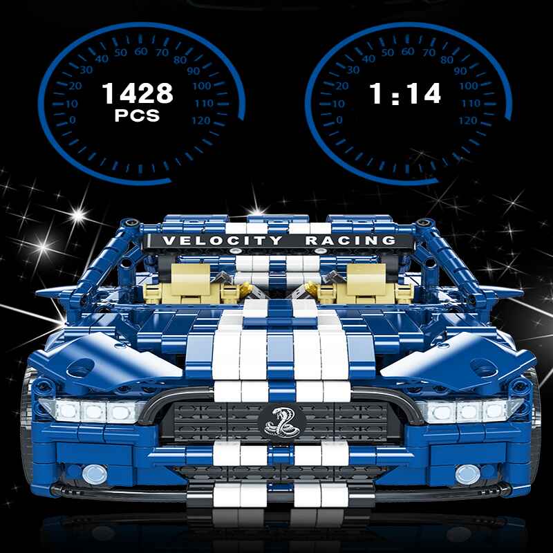 Juego de bloques de construcción Ford Mustang Shebill GT-500